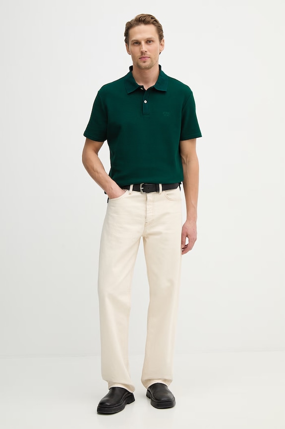 Polo tričko Guess M6RP06.KD231 zelená SS26