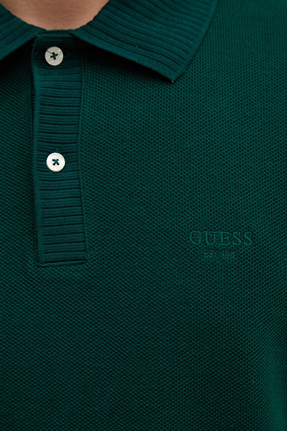 Polo tričko Guess M6RP06.KD231 zelená