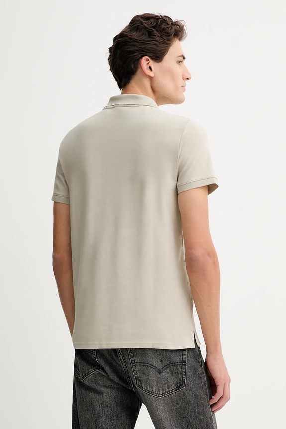 Ruházat Calvin Klein poló LV04LC254G bézs