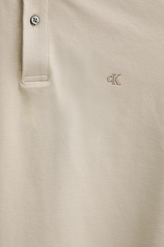 Calvin Klein poló LV04LC254G bézs