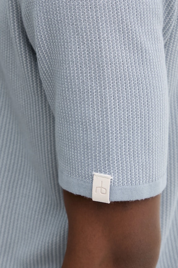 Polo tričko Rag & Bone RH9125H6MCO modrá