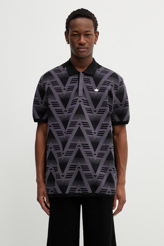 Поло adidas Originals AOP Polo інші чорний KC9096