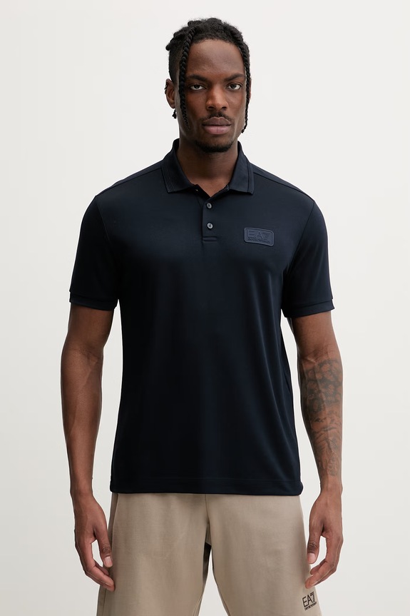 EA7 Emporio Armani polo męskie granatowy AF13862.7M001359