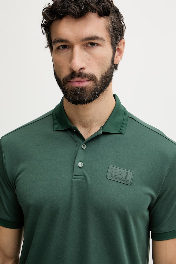 EA7 Emporio Armani Polo tričko pánske zelená AF13862.7M001359