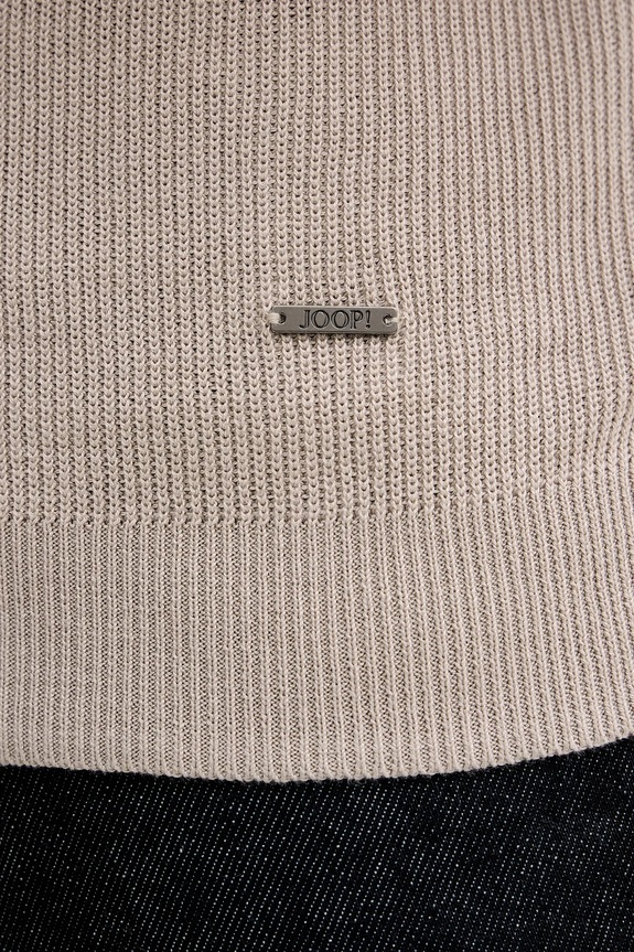Joop! polo bawełniane 30100018 brązowy