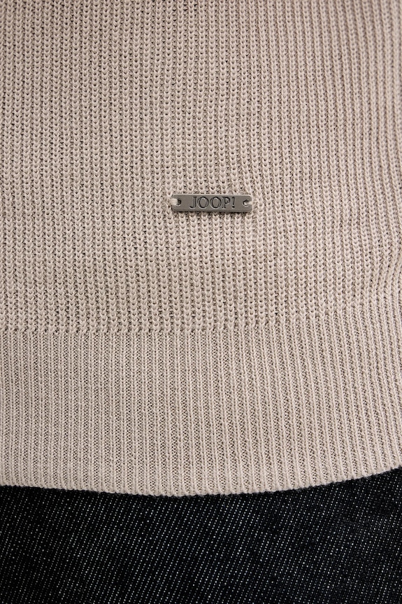 Joop! polo bawełniane 30100018 brązowy