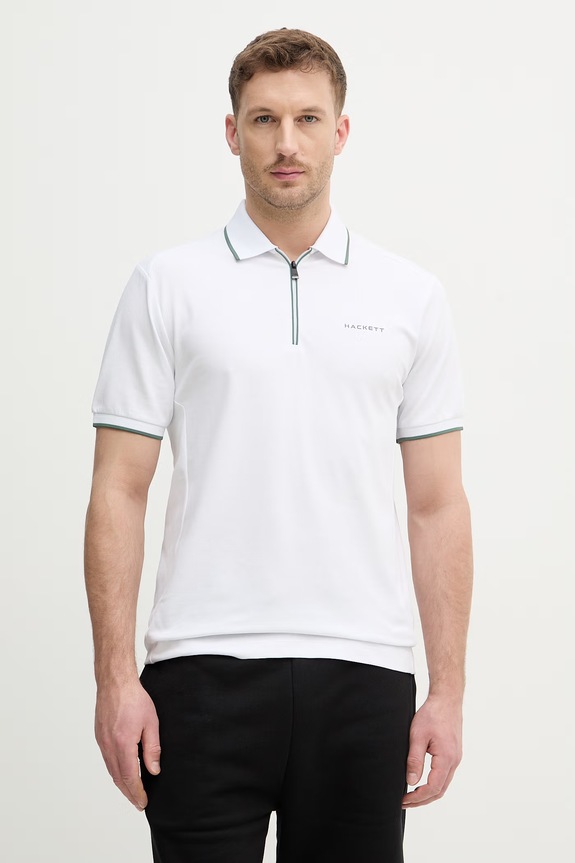 Πόλο Hackett London κανονικό λευκό HM5600112