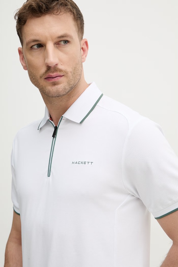 Πόλο Hackett London λευκό HM5600112