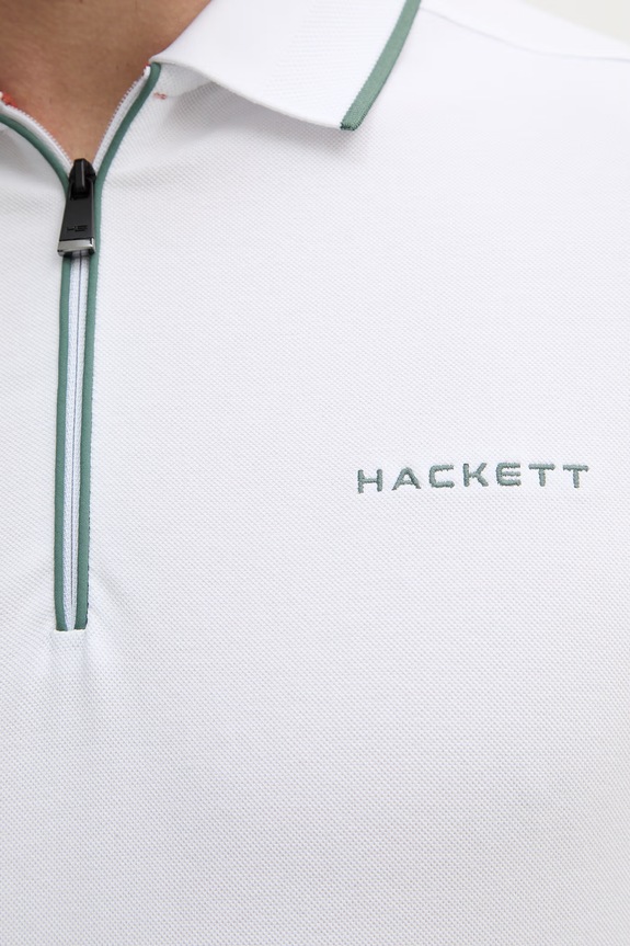 Πόλο Hackett London HM5600112 λευκό