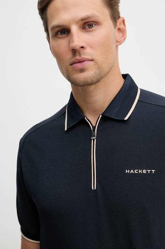 Hackett London polo granatowy HM5600112