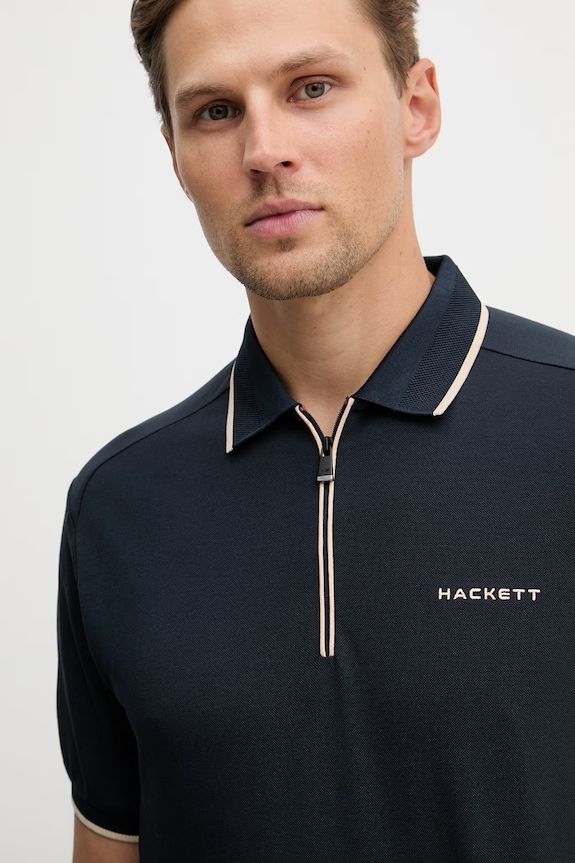 Hackett London polo granatowy HM5600112