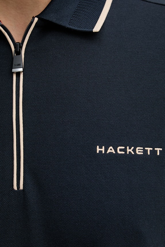 Hackett London polo HM5600112 granatowy