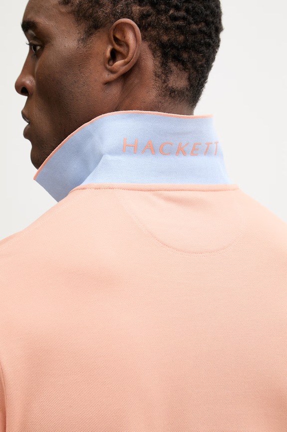 Pamučna polo majica Hackett London HM5600148