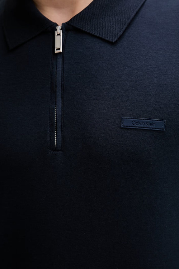 Calvin Klein polo tričko pánske bavlnené LV04LE255G tmavomodrá