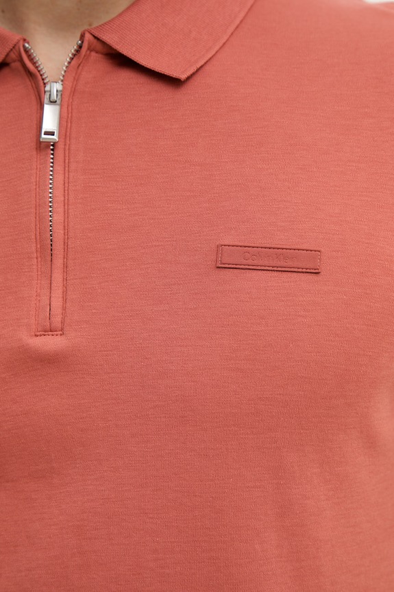Calvin Klein polo pentru bărbați, din bumbac LV04LE255G maro