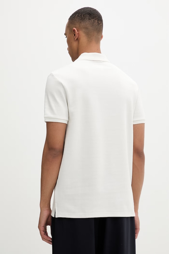 Oblečenie Calvin Klein polo tričko pánske s bavlnou LV04LF206G béžová