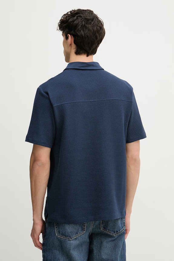 Îmbrăcăminte Trussardi polo pentru bărbați, cu bumbac G5058000102N bleumarin