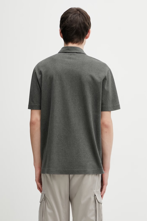 Clothing C.P. Company cotton polo shirt 20CMPL201A110643P gray