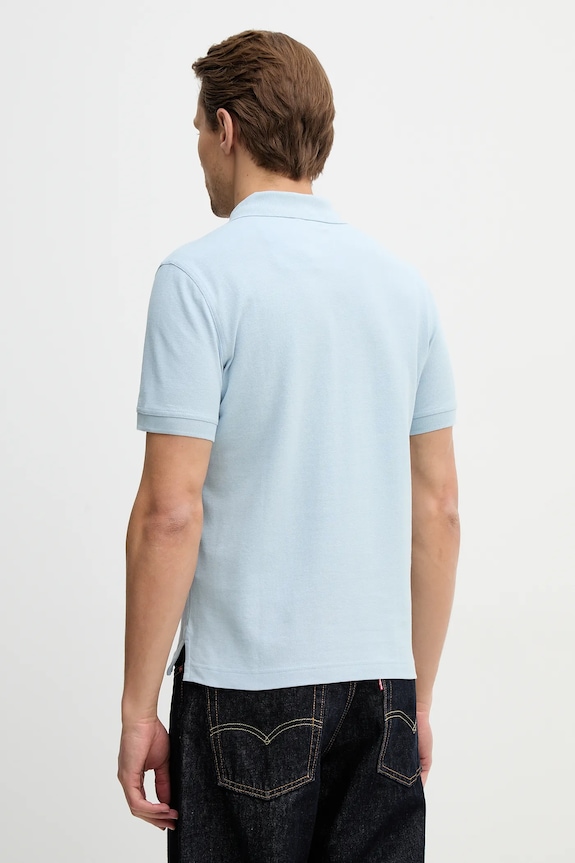 Oblečenie Bavlnené polo tričko United Colors of Benetton 3089J3179. modrá