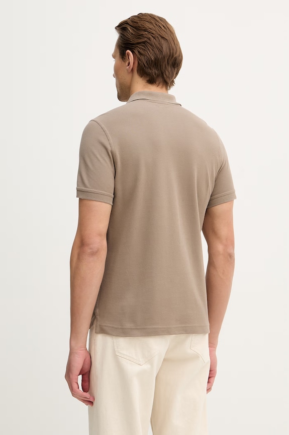 Oblečenie Bavlnené polo tričko United Colors of Benetton 3089J3179. hnedá