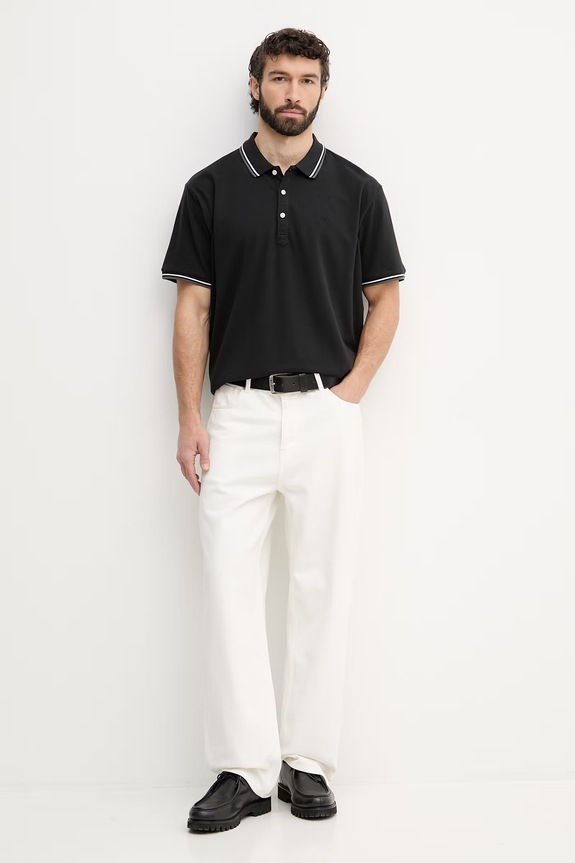 Lindbergh polo pánské bavlněné 30.404010 černá SS26