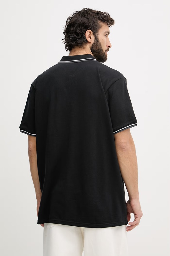 Oblečení Lindbergh polo pánské bavlněné 30.404010 černá
