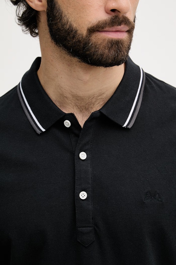 Lindbergh polo pánské bavlněné 30.404010 černá