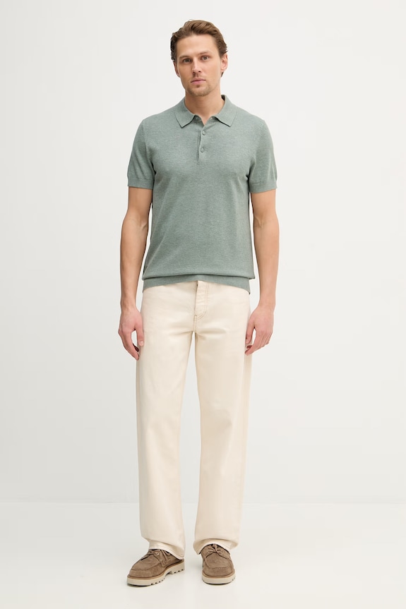 Lindbergh tricou polo 30.800159 verde SS26