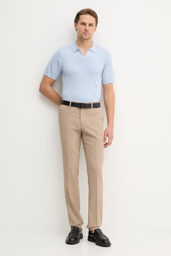 Lindbergh tricou polo 30.800159B albastru SS26