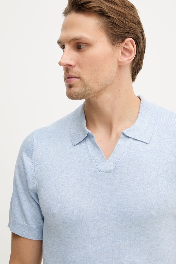 Lindbergh tricou polo albastru 30.800159B