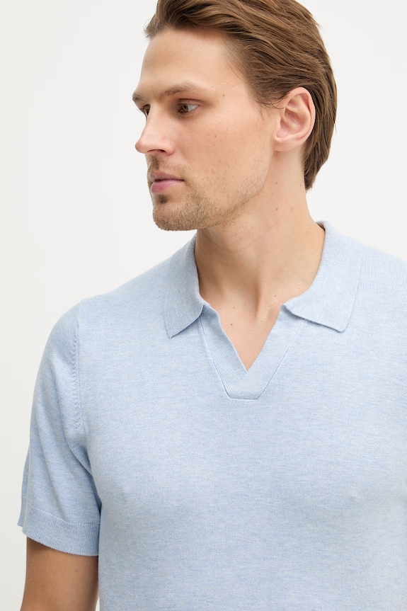 Lindbergh tricou polo albastru 30.800159B