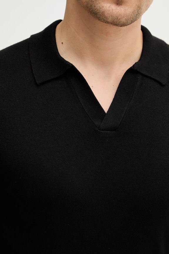 Lindbergh tricou polo 30.800159B negru