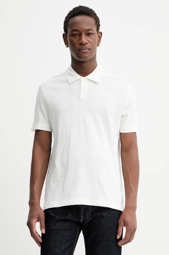 Marc O'Polo polo in cotone rilassato beige 5000008482
