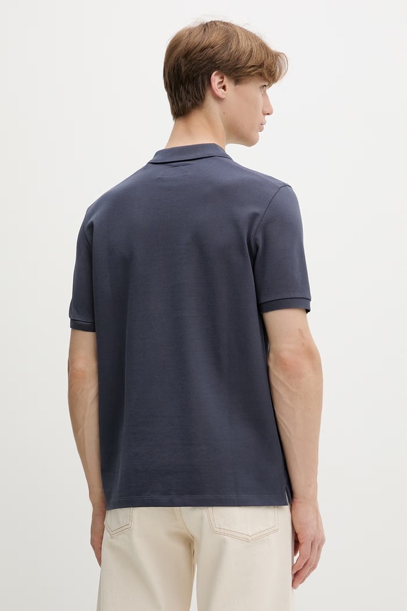 Odzież Marc O'Polo polo męski bawełniany 5000012674 niebieski