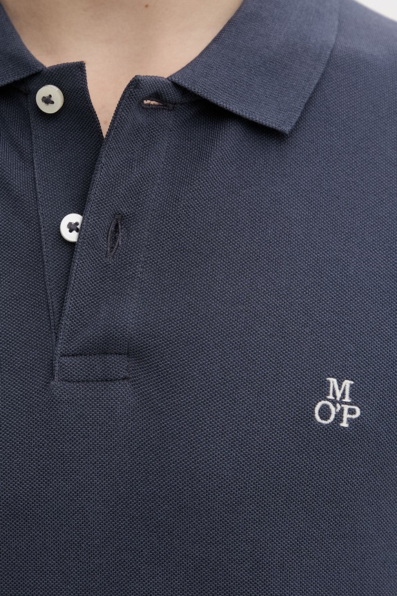 Marc O'Polo polo męski bawełniany 5000012674 niebieski