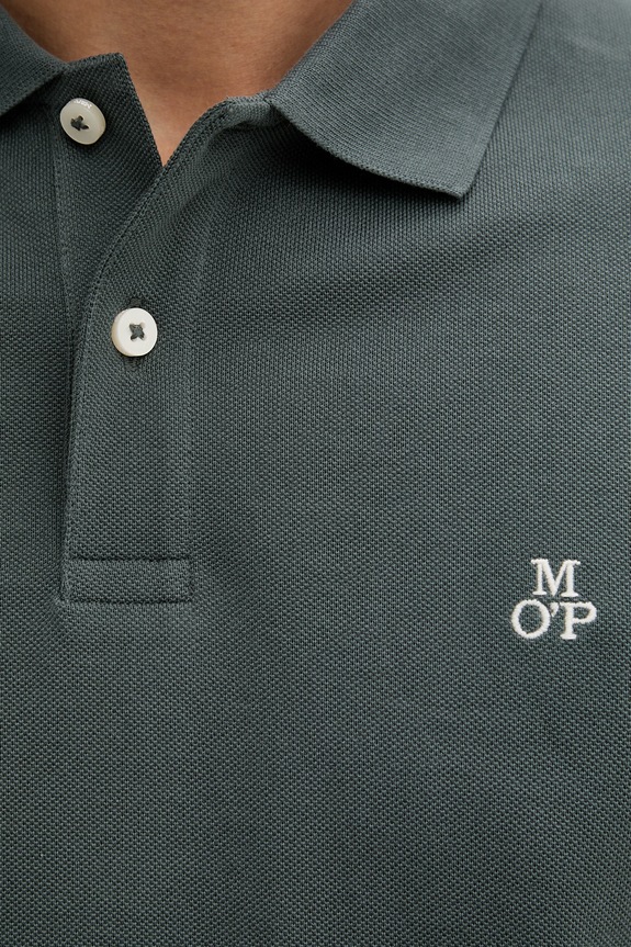 Marc O'Polo polo męskie bawełniane 5000012674 zielony