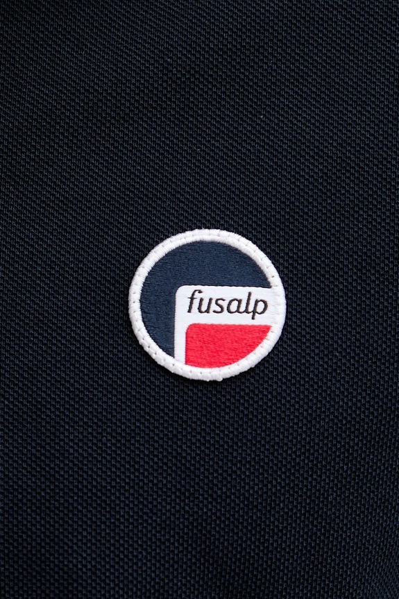 Fusalp polo męskie bawełniane GERLO J2117 granatowy