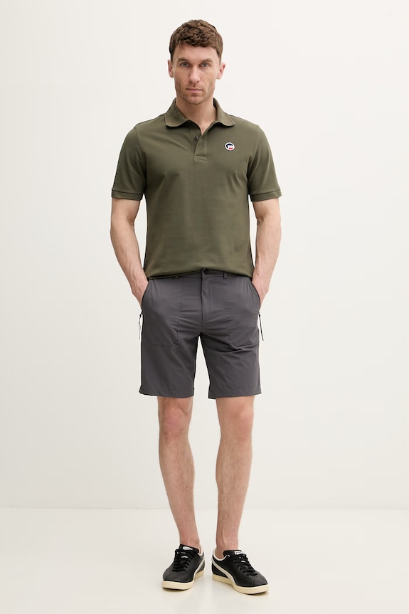 Fusalp polo męskie bawełniane GERLO J2117 zielony SS26