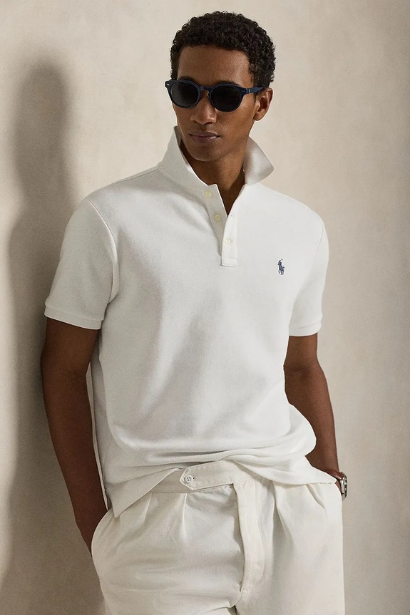 Polo Ralph Lauren polo 710A12484 bianco