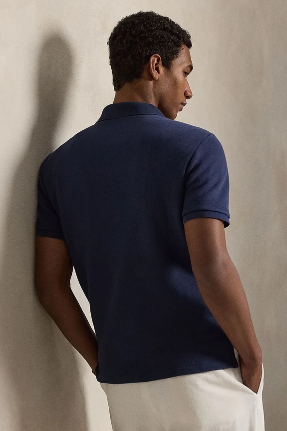 Πόλο Polo Ralph Lauren 710A12484 σκούρο μπλε SS26