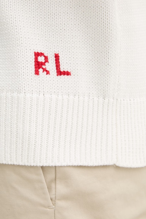 Polo Ralph Lauren Polo da uomo in cotone 710B20266 beige