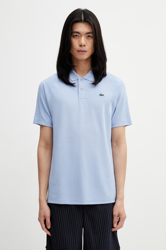 Lacoste tricou polo uni albastru DH0159