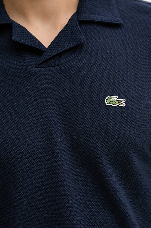 Lacoste polo cu amestec de in pentru bărbați PH2449 bleumarin