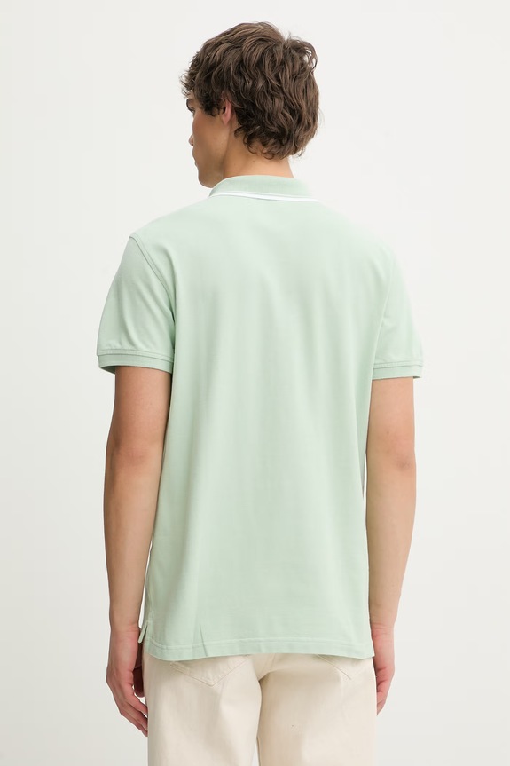 Ρούχα Βαμβακερό μπλουζάκι πόλο Levi's LEVIS HM POLO 35883.0371 πράσινο