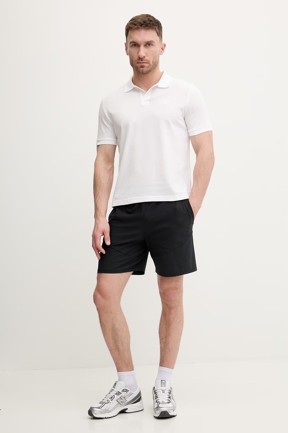 The North Face polo bawełniane REGULAR POLO NF0A8C1PFN41 biały SS26