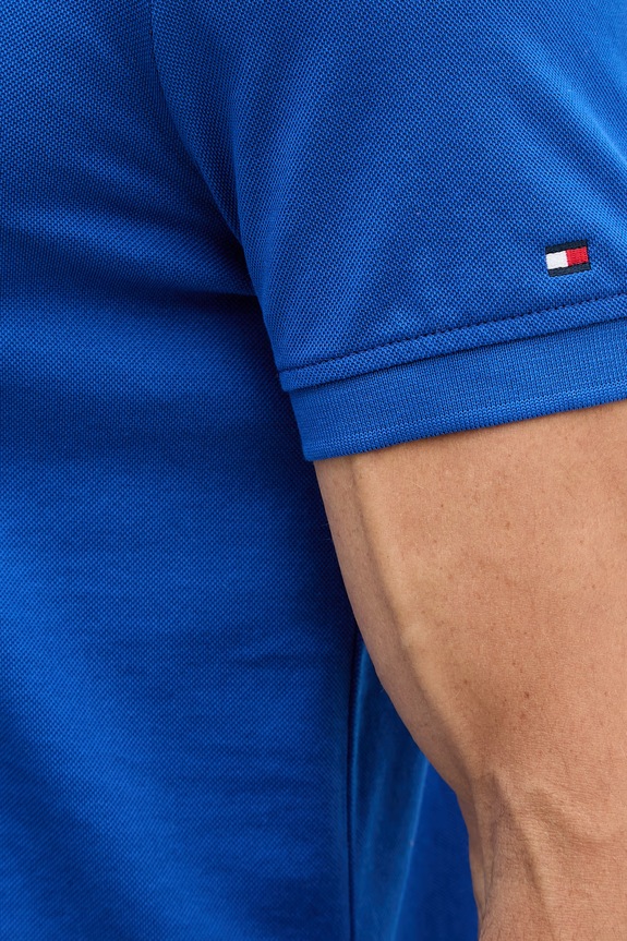 Tommy Hilfiger polo tričko pánske bavlnené MW0MW41513 modrá
