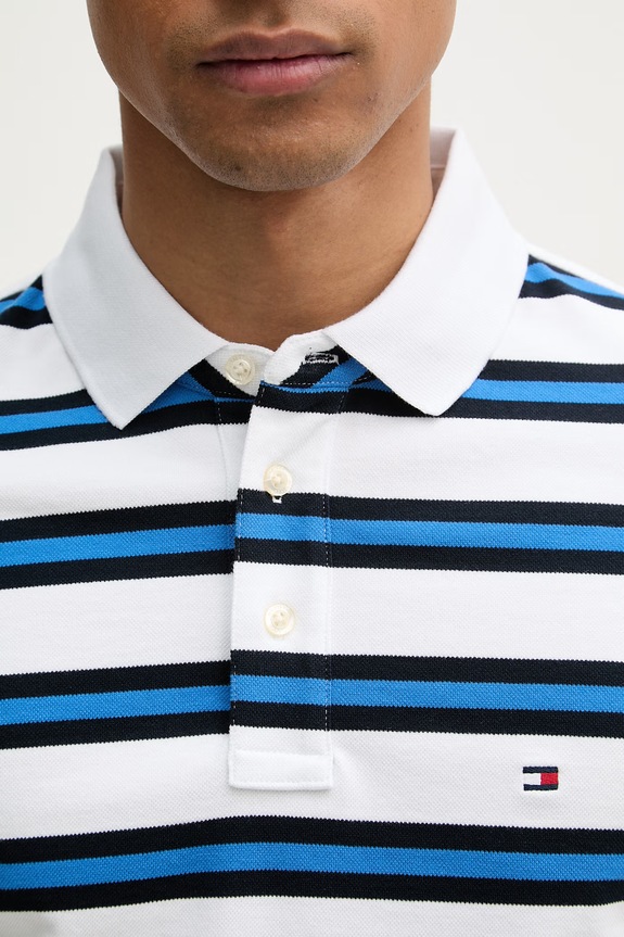 Tommy Hilfiger polo męskie MW0MW17771.. biały