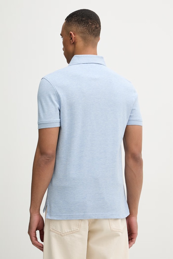 Odzież Tommy Hilfiger polo męskie MW0MW17771.. niebieski