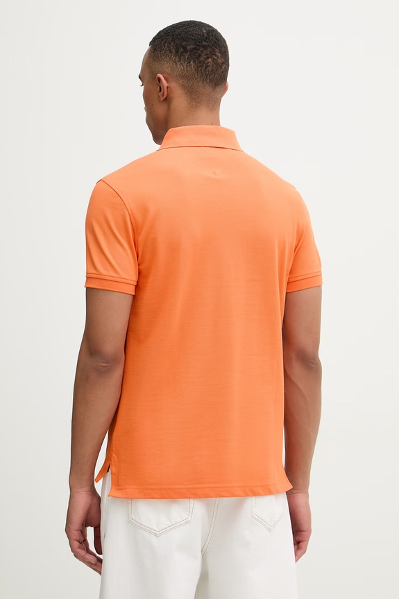 Odjeća Tommy Hilfiger polo za muškarce MW0MW17771.. narančasta