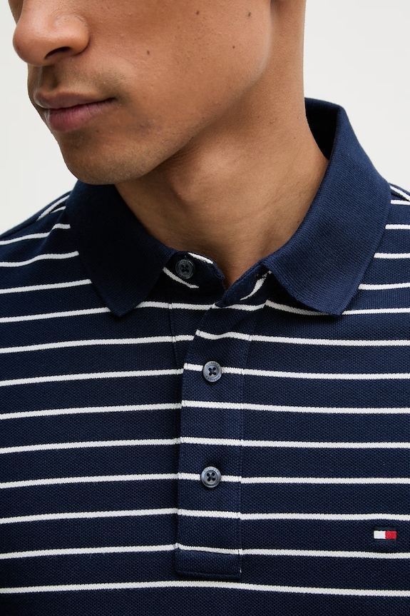 Tommy Hilfiger polo męskie MW0MW17771.. granatowy